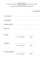 Rámcový test QMS, EMS a EMAS